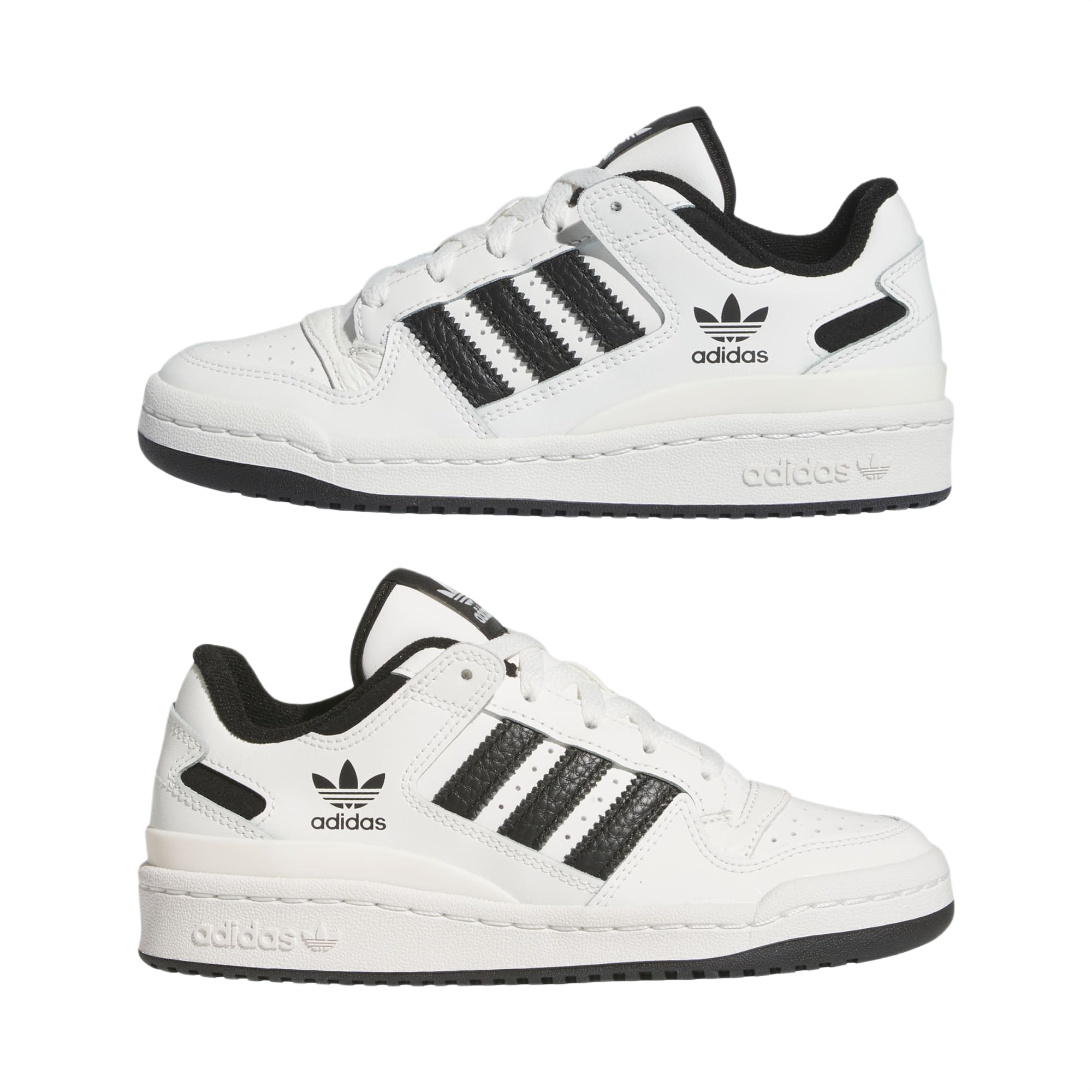 Adidas Forum Low CL J 'White Black'
