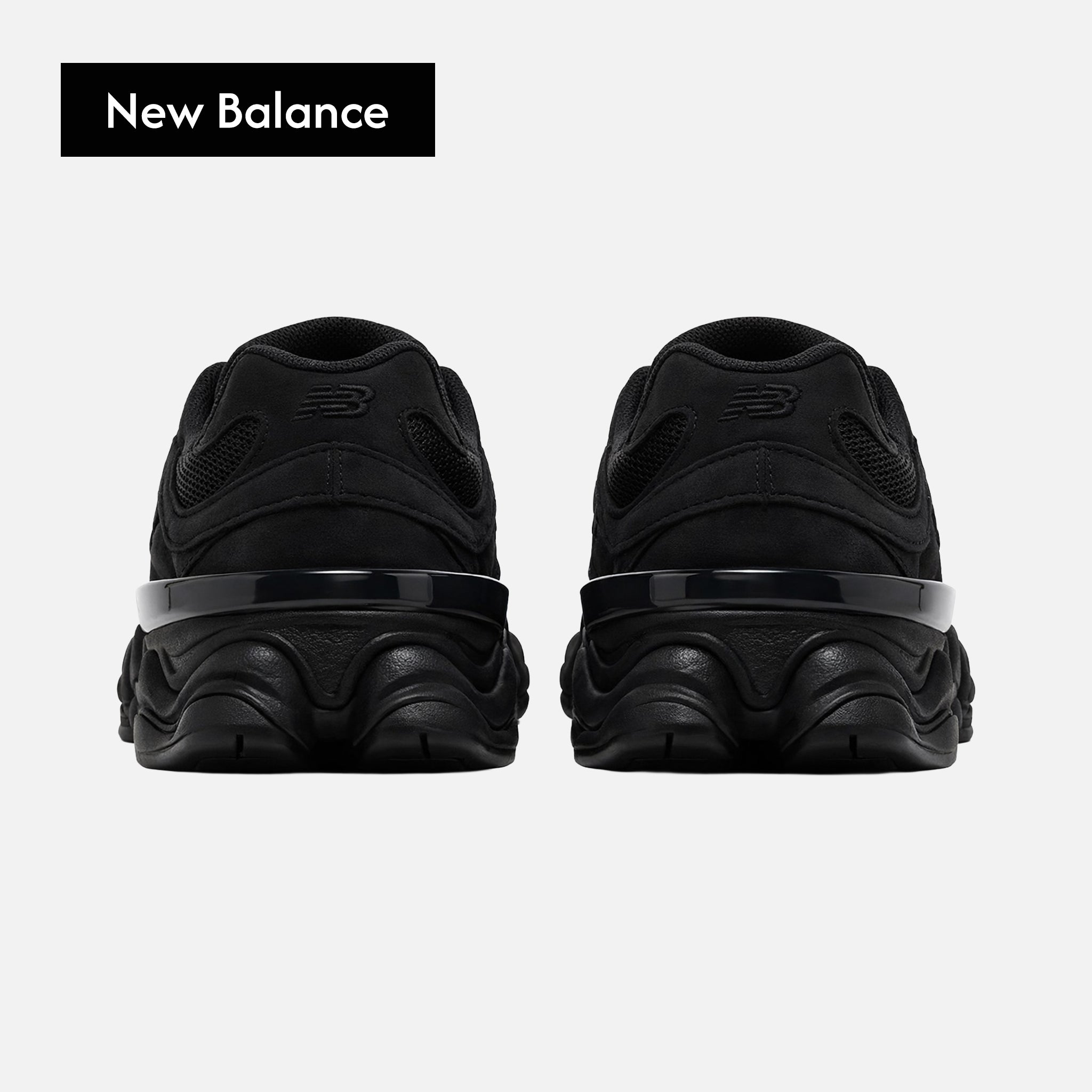 New Balance 9060 'Triple Black Suede'