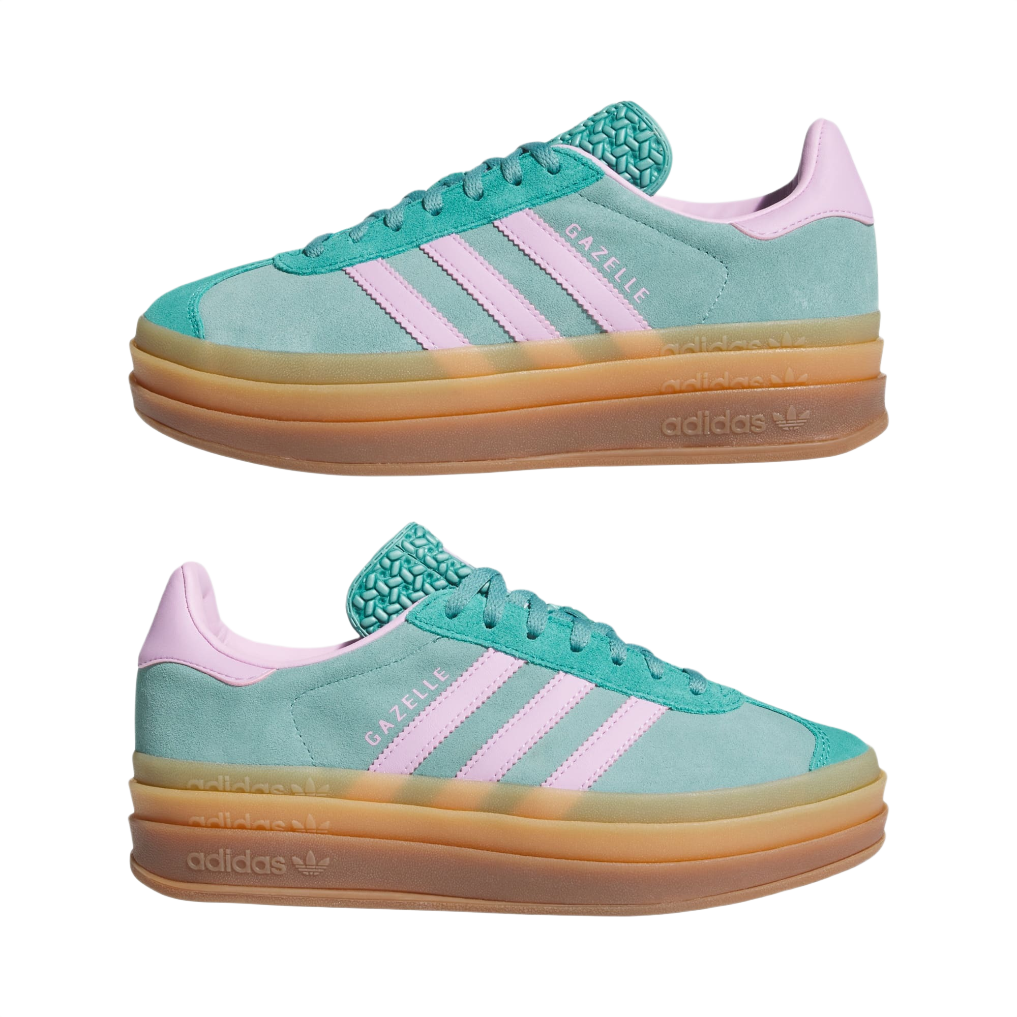 Gazelle Bold J 'Clear Mint Flash Pink'