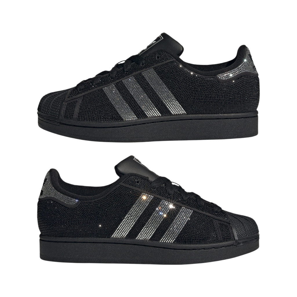 adidas Wmns Superstar 2 'Rhinestone Black Silver'