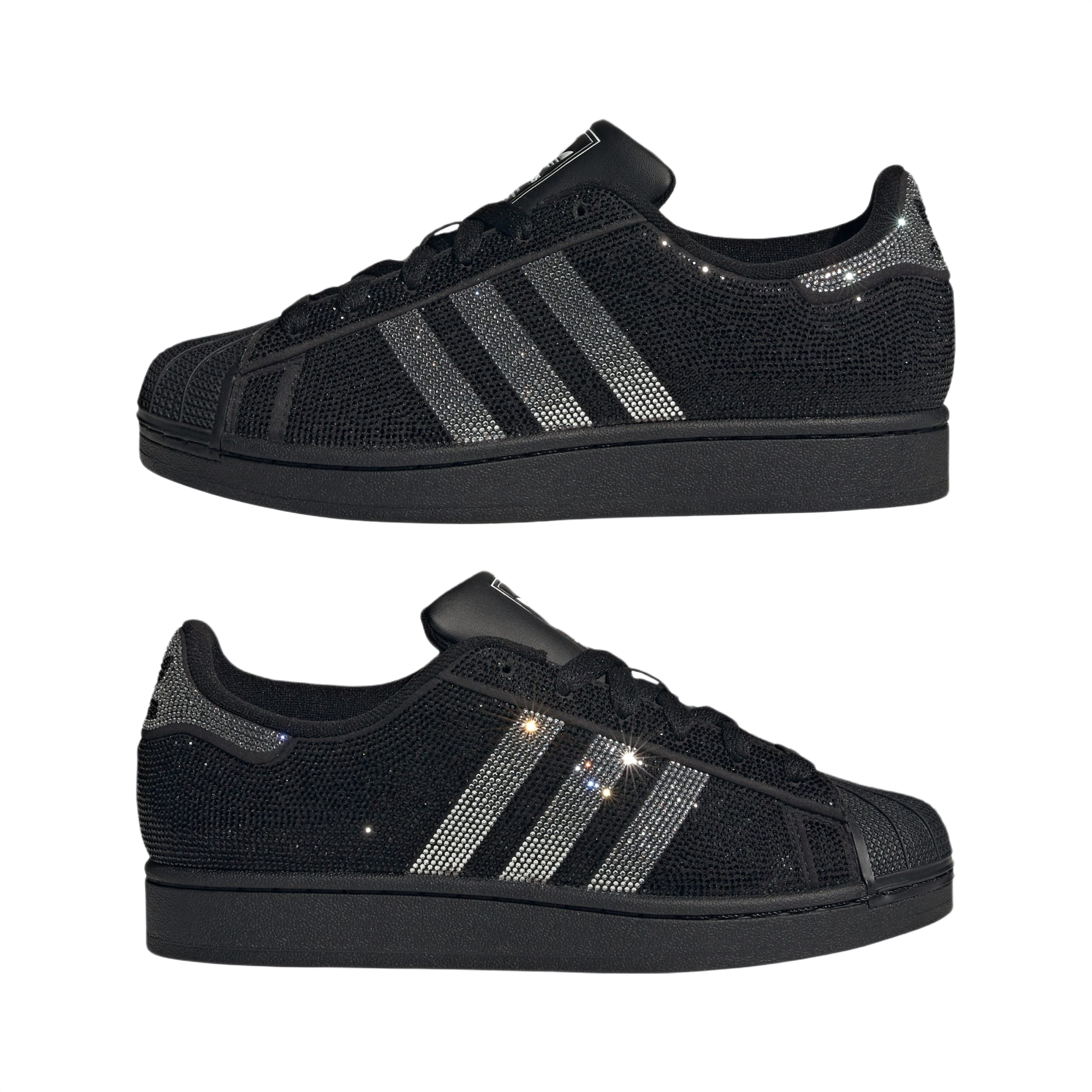 adidas Wmns Superstar 2 'Rhinestone Black Silver'