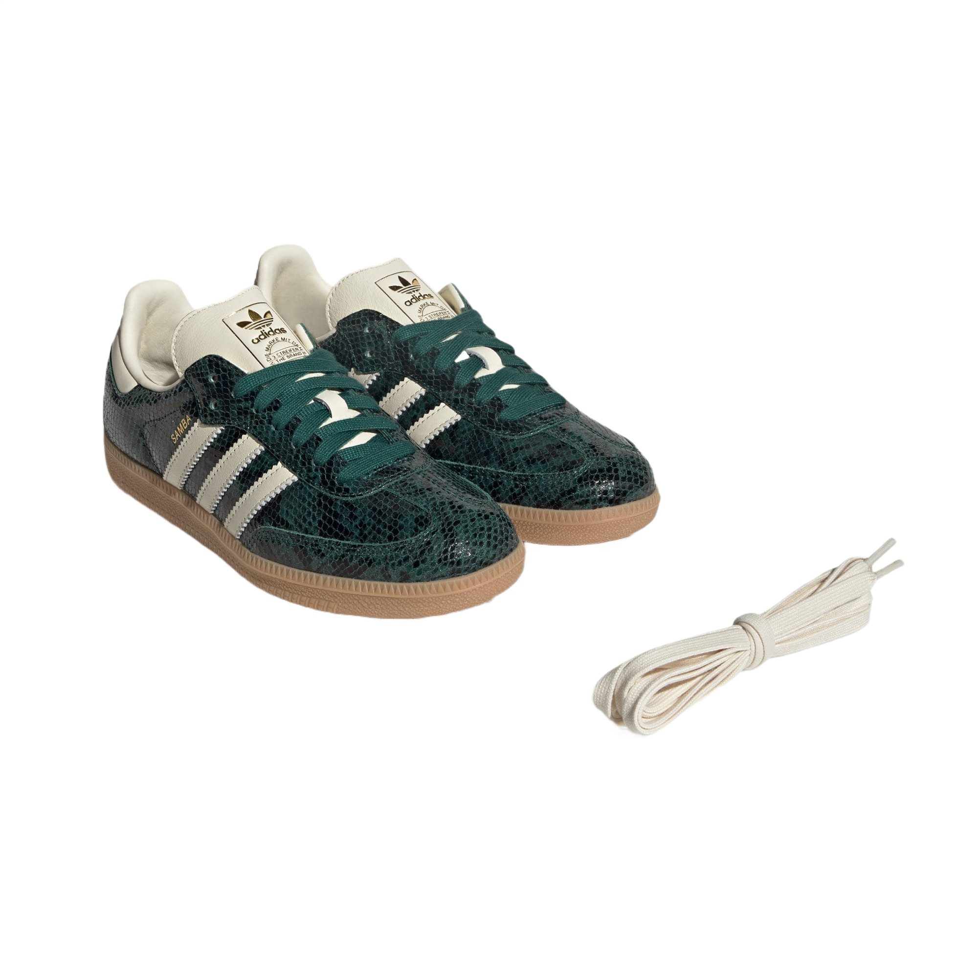 Adidas Wmns Samba OG 'Snakeskin Pack - Collegiate Green'