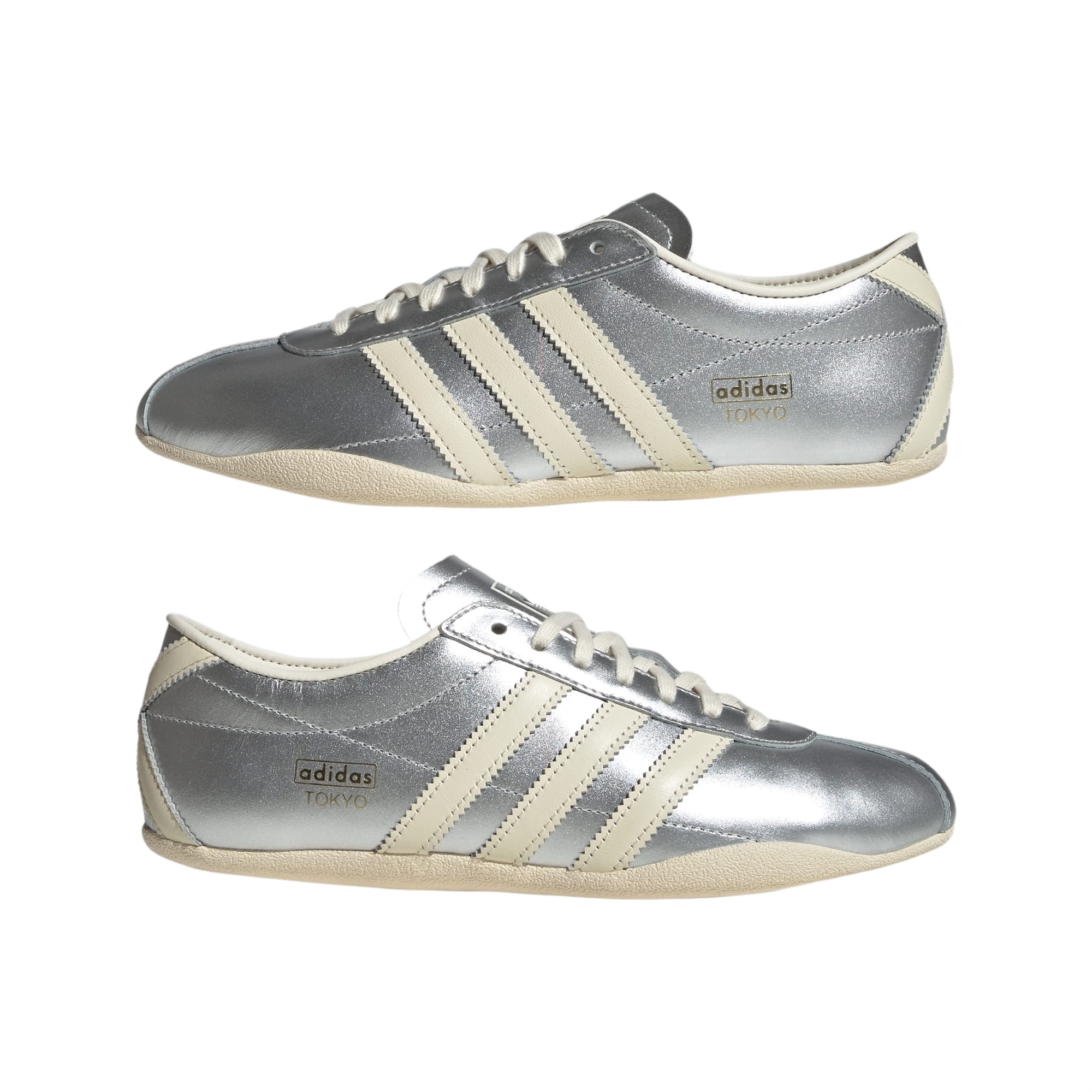 adidas Wmns Tokyo 'Silver Metallic Cream'