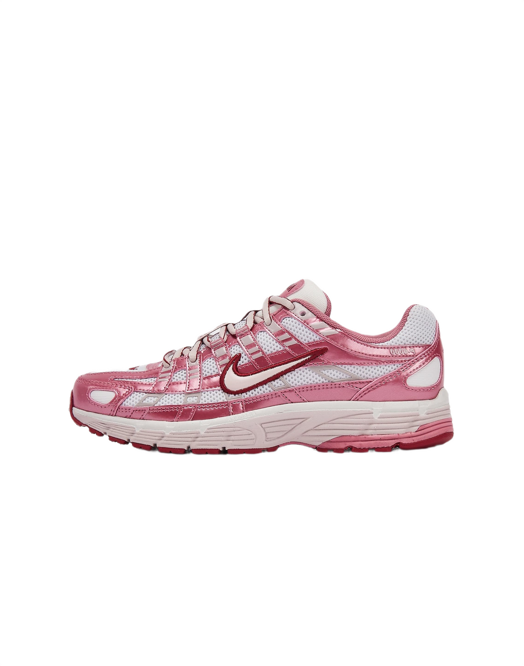 Wmns Nike P-6000 'White Silt Red Peony'