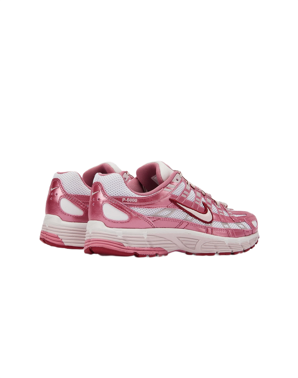 Wmns Nike P-6000 'White Silt Red Peony'