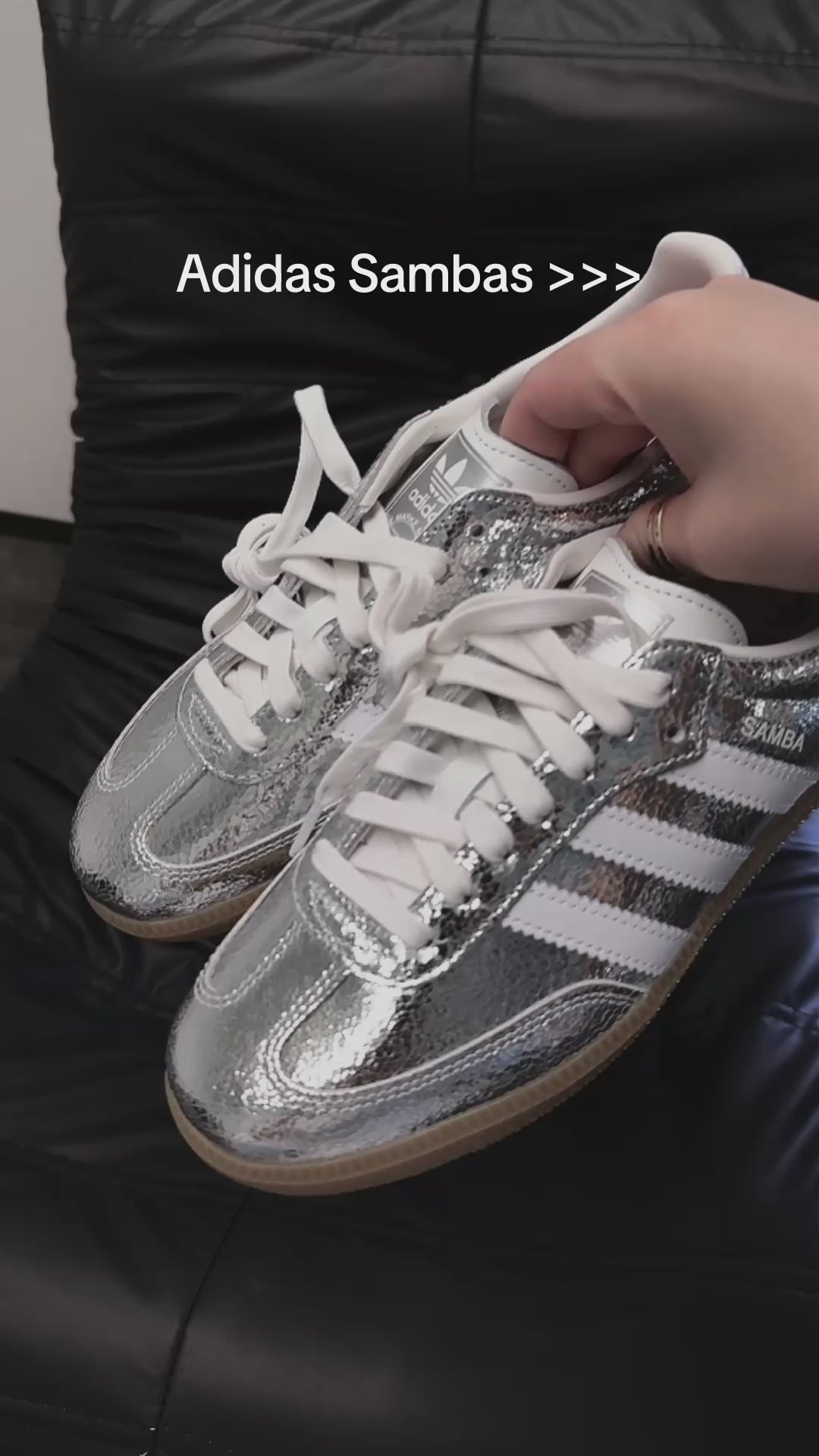 Adidas Wmns Samba OG 'Silver White Gum'