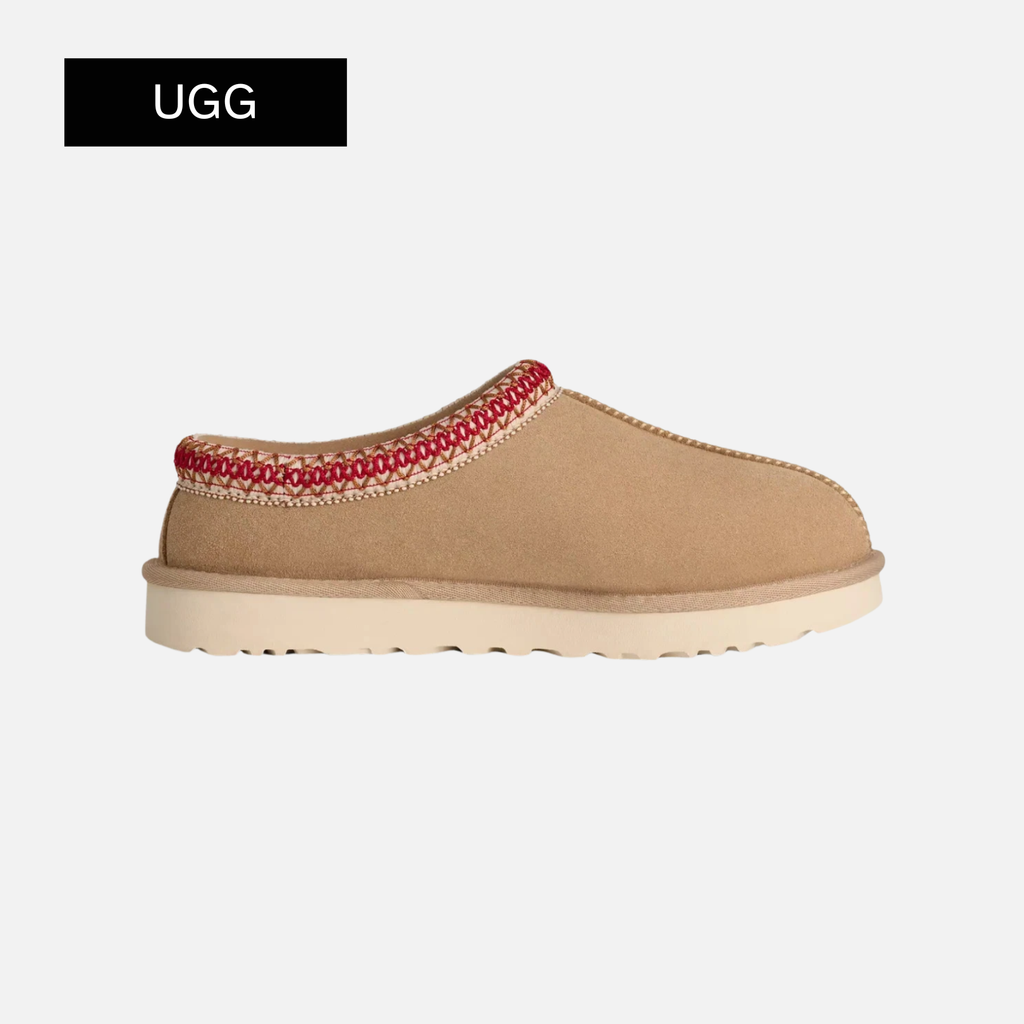 UGG Wmns Tasman 2 Slipper 'Sand Dark Cherry'
