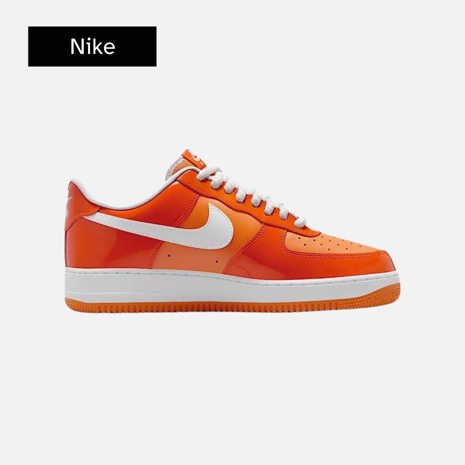Nike Air Force 1 '07 LV8 'Safety Orange Patent'