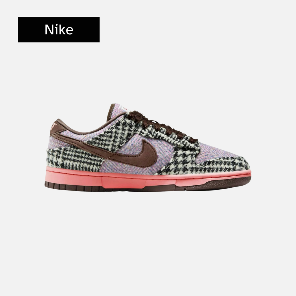 Harris Tweed x Nike Wmns Dunk Low 'Purple Pink'