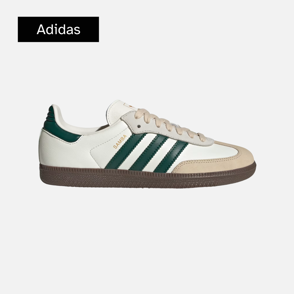 adidas Wmns Samba OG 'Off White Collegiate Green'