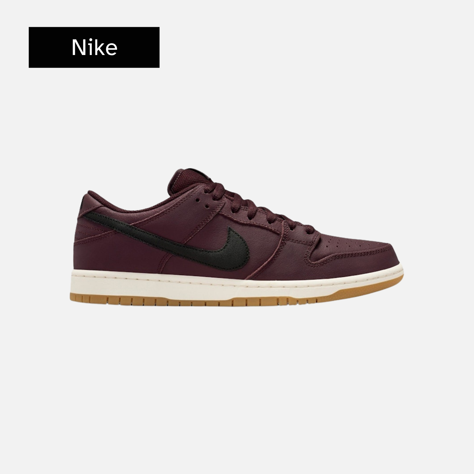 Nike SB Dunk Low Pro 'Burgundy Crush'