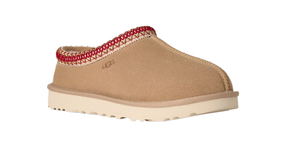 UGG Wmns Tasman 2 Slipper 'Sand Dark Cherry'