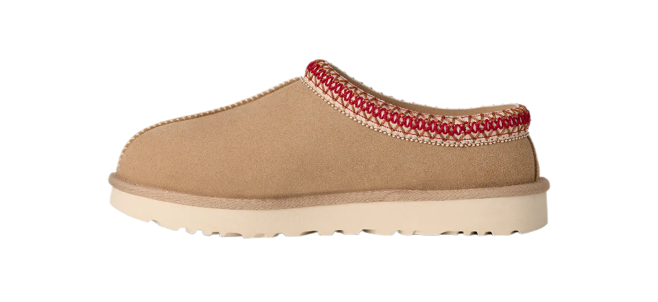 UGG Wmns Tasman 2 Slipper 'Sand Dark Cherry'